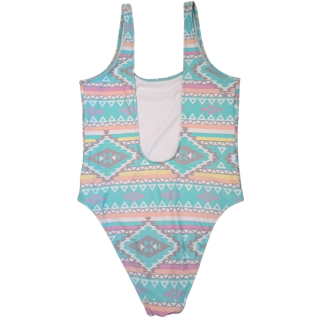 One-Piece Geometric Print Swimsuit | Chubbies