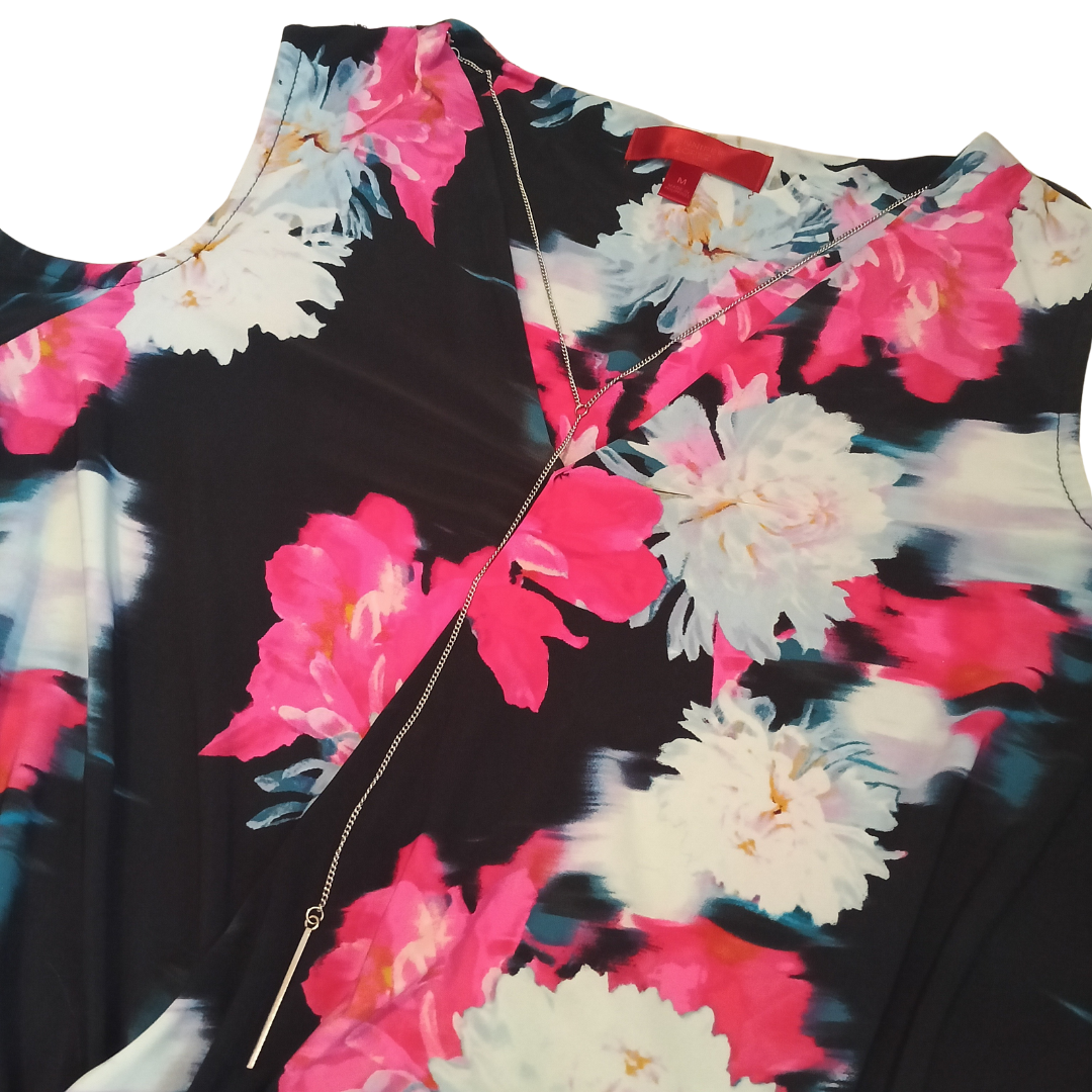 Cold Shoulder Floral Blouse | Jennifer Lopez