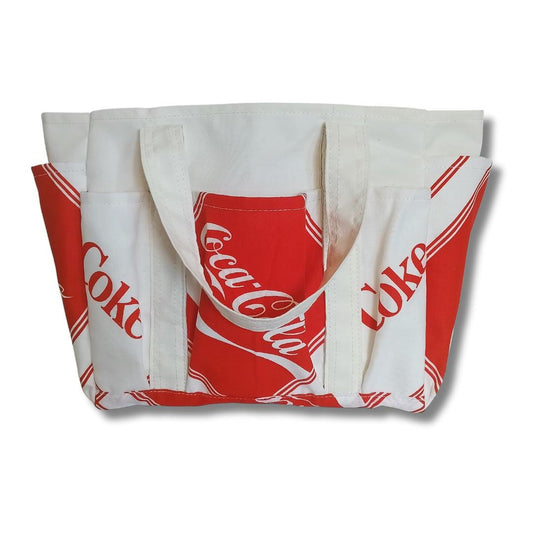 Coca Cola 8-Pocket Tote Bag