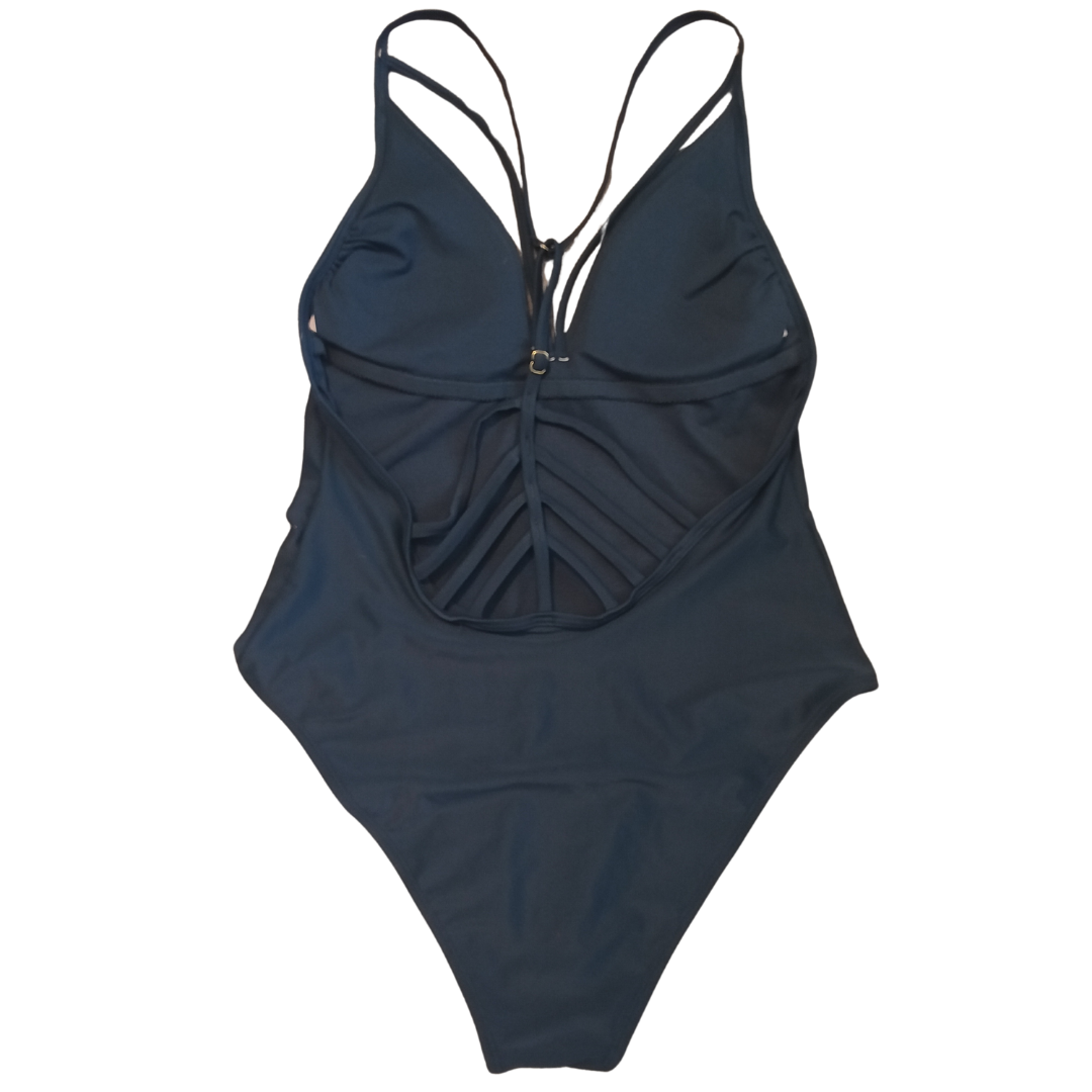 Green Strappy One-Piece Swimsuit | Xhileration