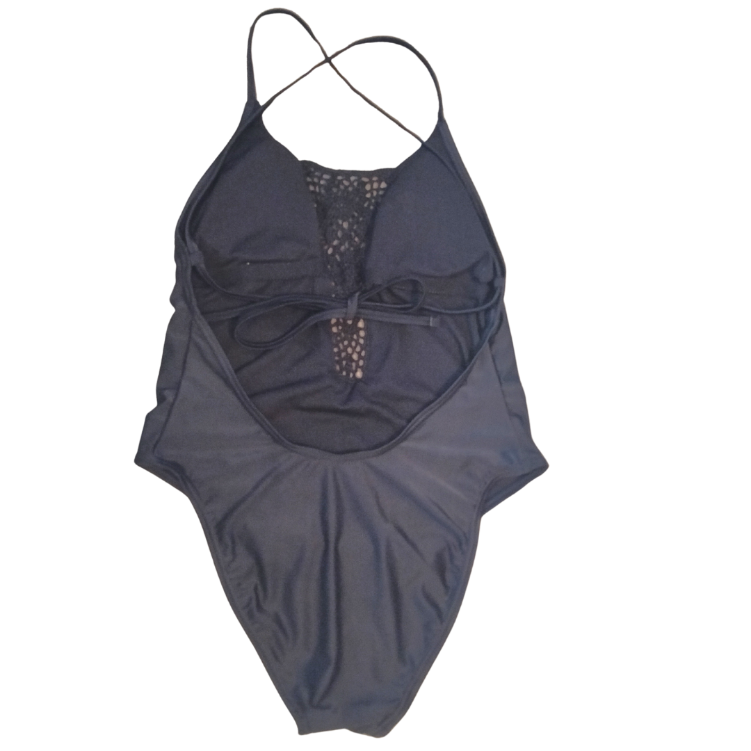 Lace Front One-Piece Swimsuit | Xhileration