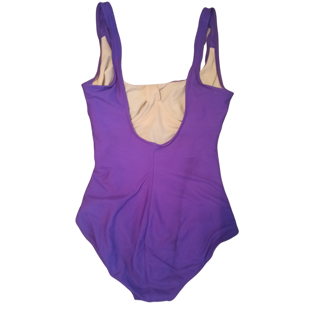 Purple One-Piece Bathing Suit
